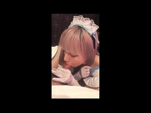 ❤️ Japonský idol [mayuka], kostým francúzskej slúžky, časť 1, fajčenie a honenie s pleťovým mliekom ❤❌ Kvalitný sex na nás ❌️❤